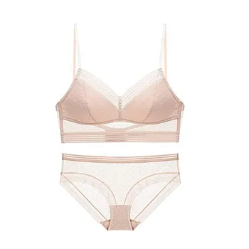 

Women Sexy Lace Invisible Backless Bra Ladies Thin Bralette Push Up Bras Female Tank Cami Underwear conjunto lenceria mujer