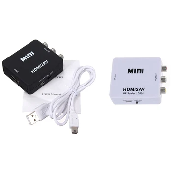 

HDMI Signal Into an Analog Signal USB Power Supply with Mini HDMI to RCA Composite Video o AV Adapter