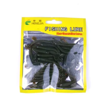 BEST CHOICE ❤️ 50pcs/wholesale5cm/0.6gSoft rubber bait Fishing Rocker soft carp fishing Artificial fishing soft bait t tail Salt fishing gear - discount item 13% OFF Sports & Entertainment