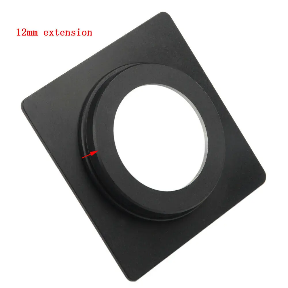 12 мм Плата расширения объектива 80x80 мм Compur Copal#1 для всадника VH-R 45FA 45HD