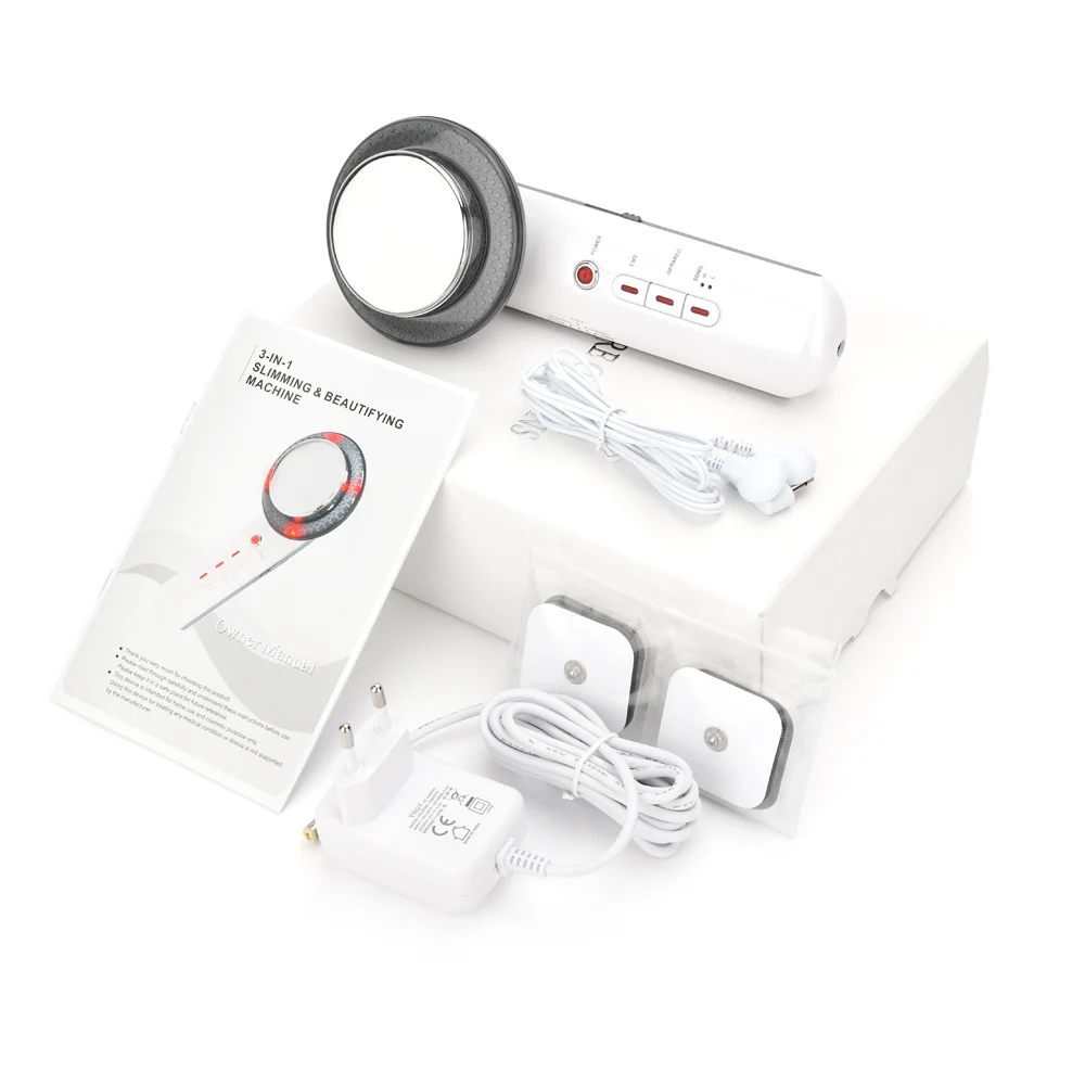 Ultrasound Cavitation EMS Body Slimming Massager Weight Loss Anti Cellulite Fat Burner Galvanic Infrared Ultrasonic Wave 5