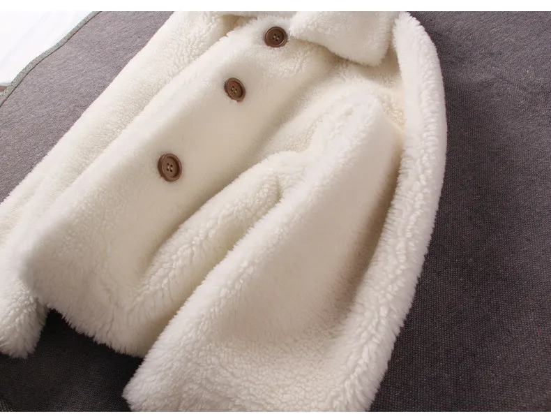 Real Fur Coat Women Sheep Shearing Winter Coat Women Clothes Korean Jacket Manteau Femme BL-1109 YY1065