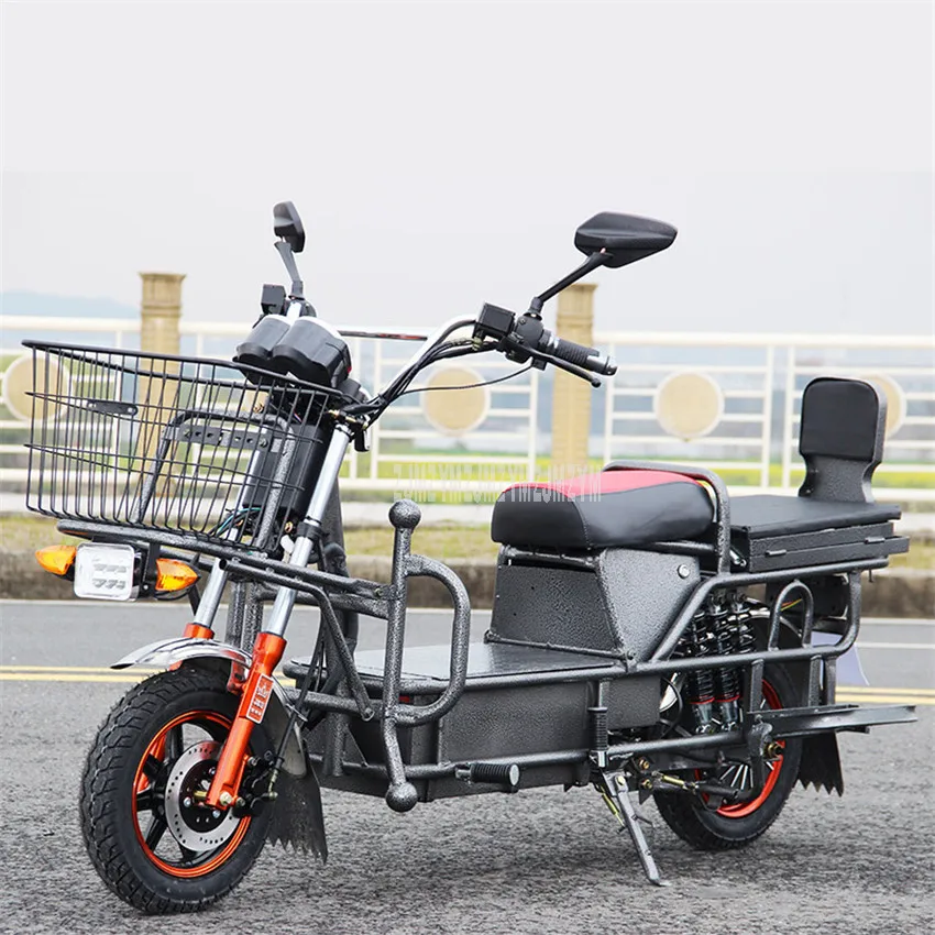 96V 20A/72V 32A Carrying Goods Electric Vehicle Motorcycle Carrier Takeaway Adult Bike Bicycle Big Back Seat With Metal Basket 96V 20A/72V 32A Carrying Goods Electric Vehicle Motorcycle Carrier Takeaway Adult Bike Bicycle Big Back Seat With Metal Basket