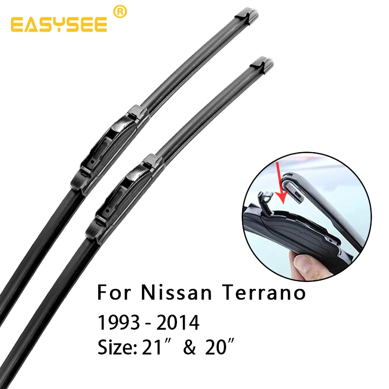 Windscreen windshield Wiper Blades for Nissan Terrano Fit Hook Special Lock Arms Car Model Year From 1993 to 2017 2018 2019 | Автомобили и
