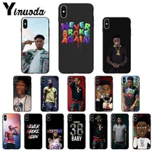 Yinuoda Youngboy Never break снова черный ТПУ мягкий чехол для телефона Apple iPhone 8 7 6 6S Plus X XS MAX 5 5S SE XR чехол