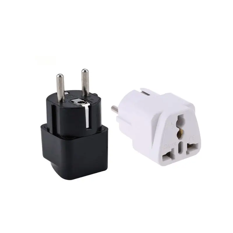 

Universal EU Plug Adapter to UK US EU Electrical Outlet Power Converter Travel