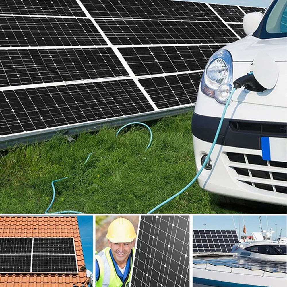 Водонепроницаемая IP65 Гибкая солнечная панель s 18V 100W Высококачественная Автомобильная солнечная панель из Китая с распределительной коробкой для RV