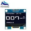 Módulo OLED de 1,3 pulgadas, Módulo De Pantalla LED LCD OLED de 1,3 pulgadas, en color blanco/azul SPI/IIC I2C, comunicador, 1,3x64, 10 Uds. ► Foto 2/6