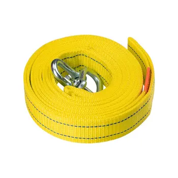 

Universal Double-layer Car Tow Rope 4 Meter 5 Tons Luminous Trailer With Grab Hook U-shaped Hook Pull Rope