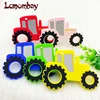 1PCS BPA Free Car Silicone Baby Teether rodent Baby Teething Toys Chewable  Baby Products Nursing Gift 1