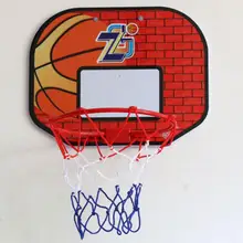 

Plastic 1 Set Eco-friendly Basketball Backboard Hoop Set Removable Basketball Backboard Set with Suction Cups for Backyard