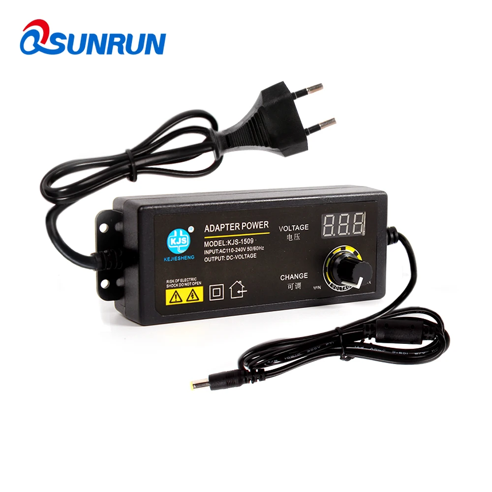 60W Variable Power Supply Adjustable DC 3V ~ 12V 5A Power Supply