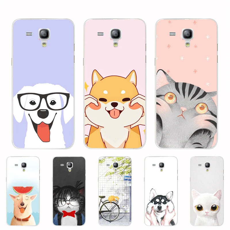 Чехол для samsung Galaxy S Duos GT S7562 GT-S7562 7562 Trend рlus S7580 S7582 GT-S7580 GT-S7582 крышка принтом в виде