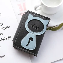 С милым рисунком кота Для женщин человек держатель для ключей, администратор ключи крышка ювелирные изделия Организатор менеджер Высокое качество Сумка-Футляр для ключей с 6 брелок