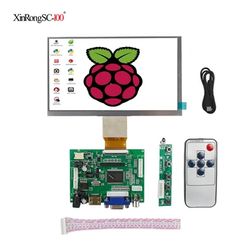 

9 inch 1024*600 IPS Screen Display LCD TFT Monitor with Remote Driver Control Board HDMI for Orange Raspberry Pi 3