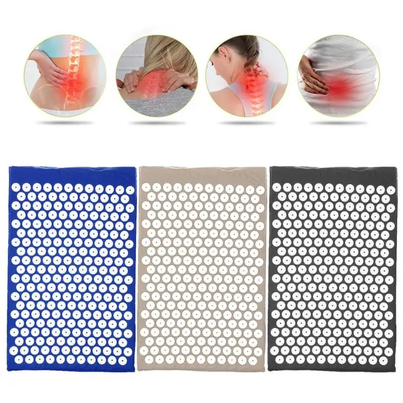 

Spike Massage Yoga Cushion Relieve Stress Back Muscle Pain Acupuncture Massage Mat Massage and Relaxation
