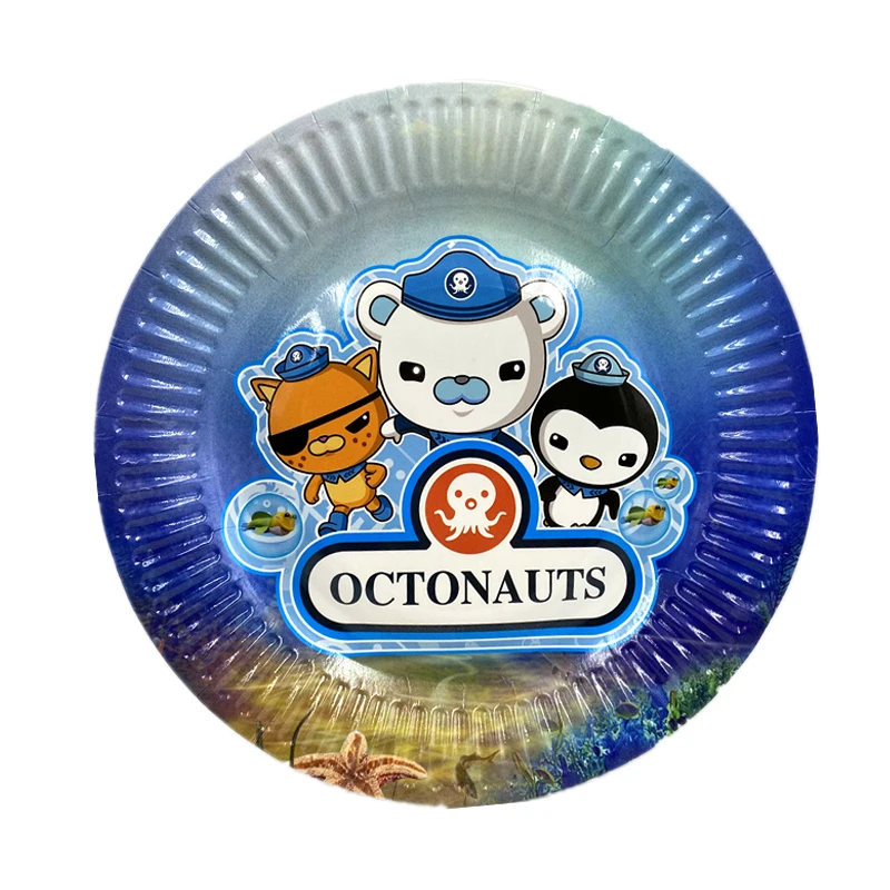 Octonauts Disposable Plates Octonauts Birthday Party Supplies Baby