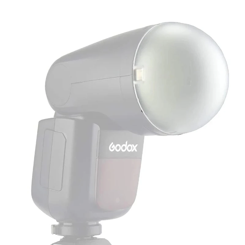 Compatível para Godox Cabeça de Flash Godox Cúpula Difusor Redonda v1 Flash Série V1-s V1-n V1-c Ad200 Pro Ak-r11 H200r - Image 4