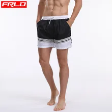 Hot sell summer Beach shorts men swimwear liner sweat swimming surf board Sungas mens bathing quick dry bermuda Swimsuit