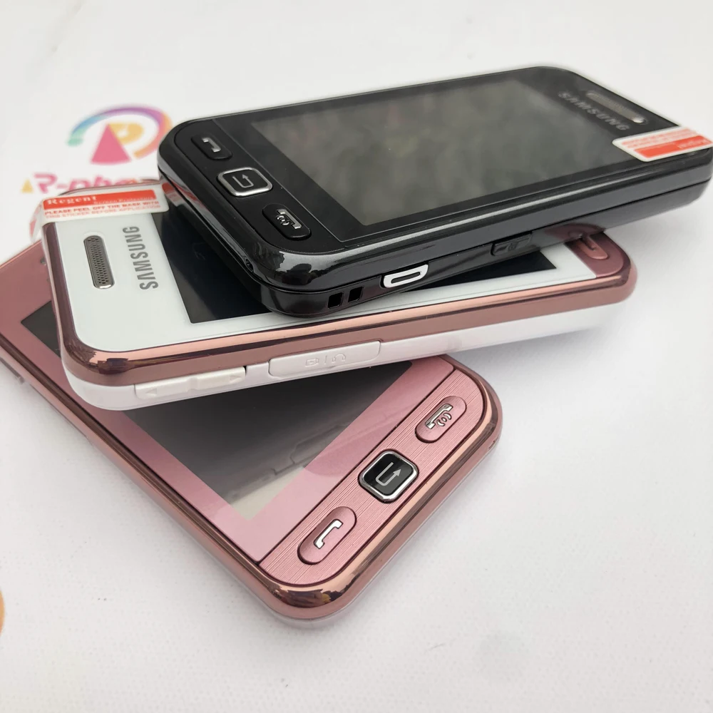 Разблокированный оригинальный Восстановленный сотовый телефон SAMSUNG S5230 Hello kitty