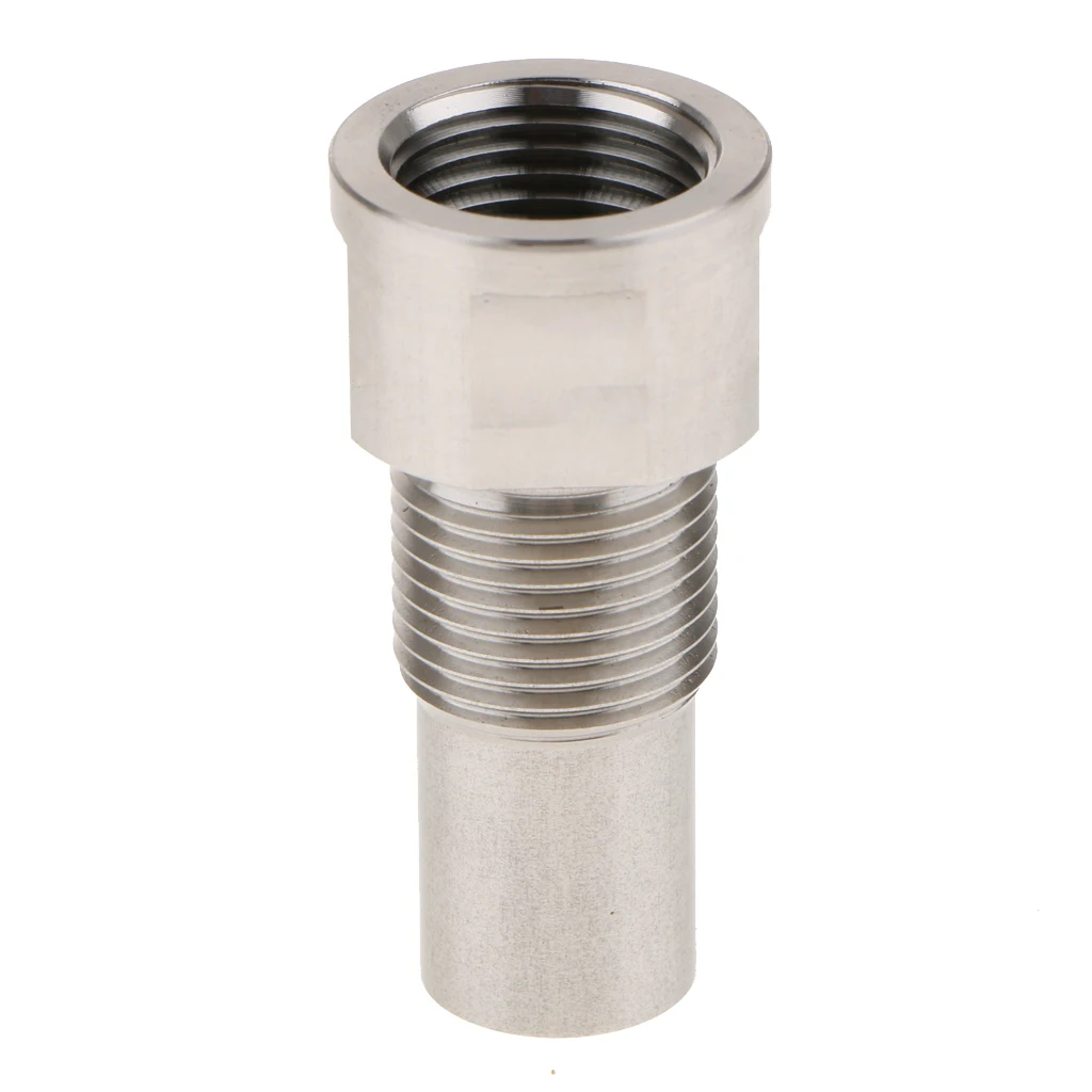Universal Car Straight M18x1.5 Oxygen Sensor Extension Spacer CEL