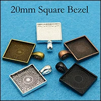 20mm Square Bezel 4