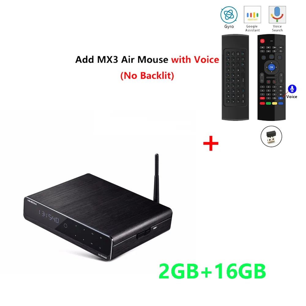 Q10 Pro add mx3 mic Himedia Q10 Pro Mali-720 GPU HiSilicon HI3798 процессор Android 7,1 телеприставка 2 ГБ DDR3 16 Гб eMMC 2,4/5 ГГц Bluetooth 4,0 Смарт ТВ приставка - Цвет: Q10 Pro add mx3 mic