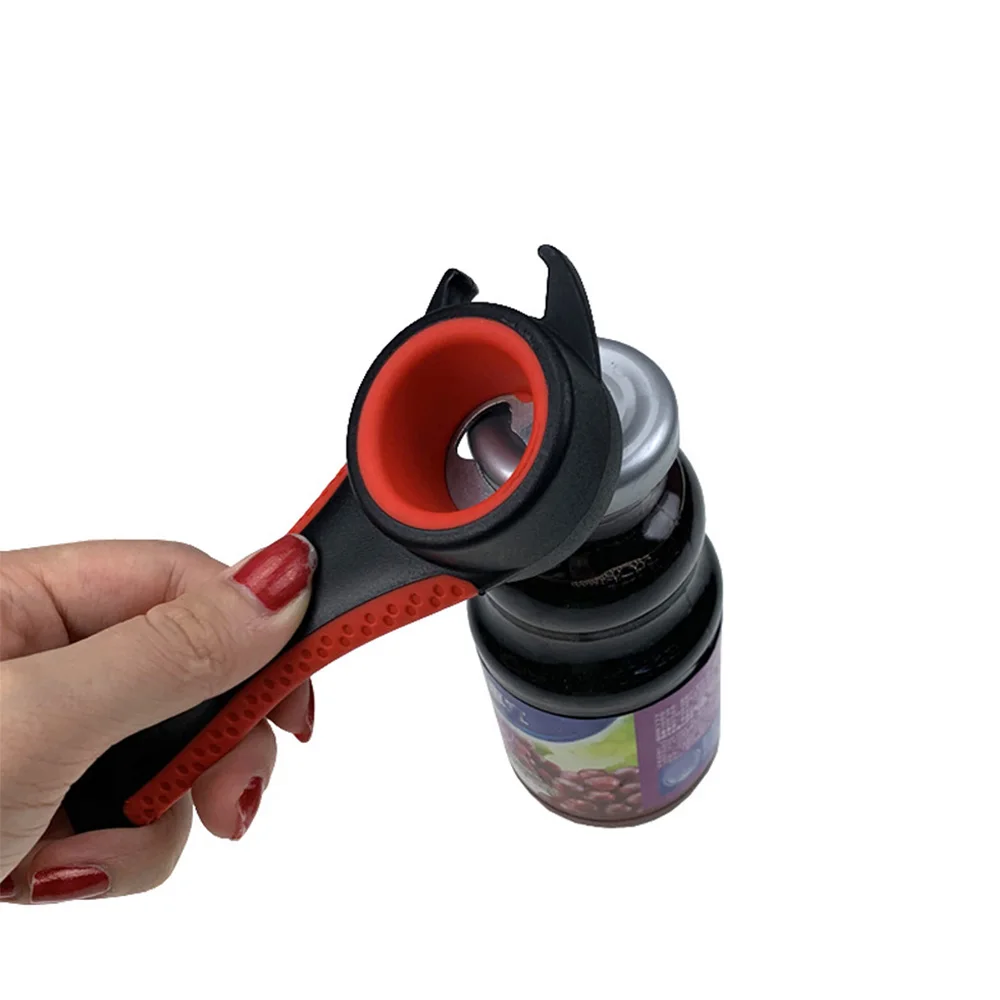 2 шт/Set4 In1Lid открывалка для банок бутылка с винтовой крышкой открывалка для консервных банок ручной нескользящий Поворотный колпачок открывалка для бутылок кухонный гаджет