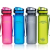 UZSPACE Bouteilles d'eau 500/1000ML Shaker étanche Sport de plein air Direct boire ma bouteille Tritan gourde plastique écologique Drinkware sans BPA ► Photo 2/6