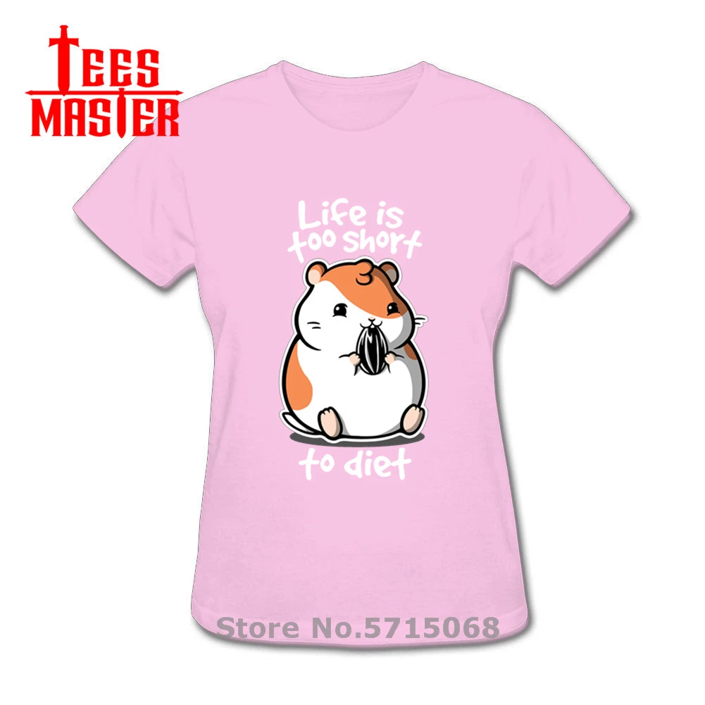 T Shirt Manches Courtes Col Rond Femme Design Idee Drole La Vie Est Trop Courte Pour Manger T Shirt Imprime Blague Offre Speciale Aliexpress