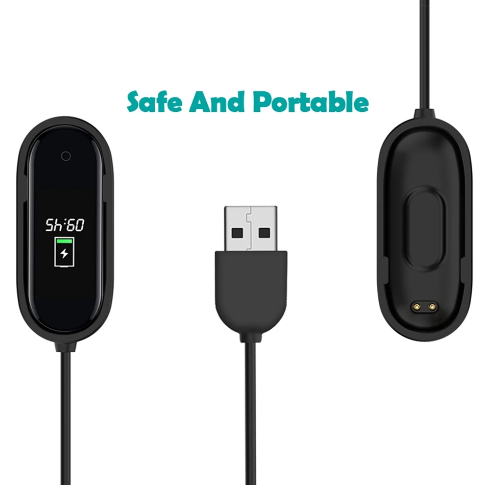 

Charger Cable For Mi Band 3 4 Smart Wristband Bracelet For Xiaomi MiBand 4 3 Charging Cable USB Data Cradle Charger Adapter Wire