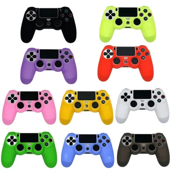 

Silicone Protective Skin Cover Case For Ps4 Controller Sony For Ps4 Controllers 4 Gamepad Joystick
