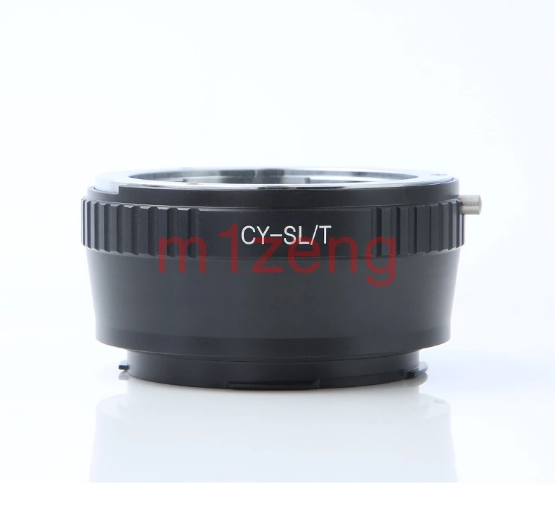 Cy-Sl/T Anello Adattatore Per Contax Cy Montare Obiettivo A Leica T Lt Tl Tl2 Sl Cl Typ701 18146 18147 Panasonic S1H/R S5 Sigma Fp Camera