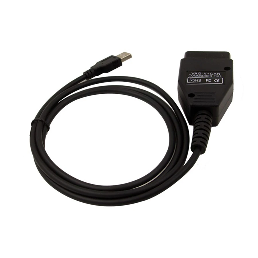 Горячая для VAG K+ CAN Commander 1,4 с FTDI FT232RL PIC18F258 чип OBD2 Диагностический интерфейсный кабель для VW/AUDI/SKODA/SEAT