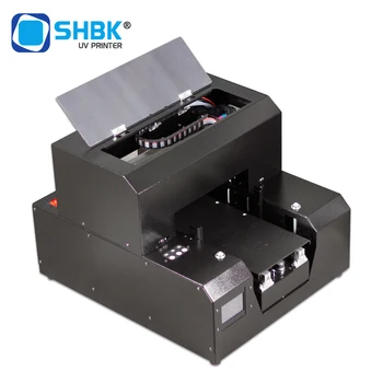 

3D Flatbed A4 UV Printer For Acrylic Metal TPU Mobile Cover Printing Machine Small Size Easy Operation