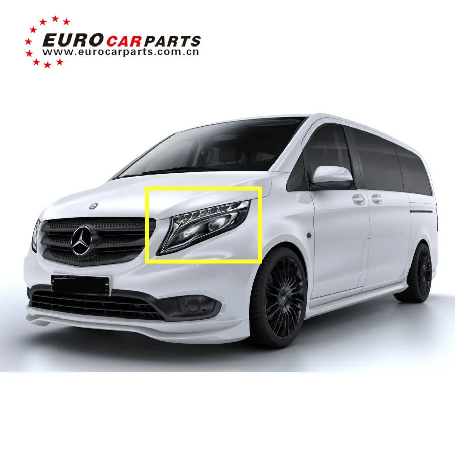 Hoge Kwaliteit V Klasse W447 Koplampen Fit Voor Vito V260 Led Dagrijverlichting Koplampen 2018 2017 Stijl Body Kits Aliexpress