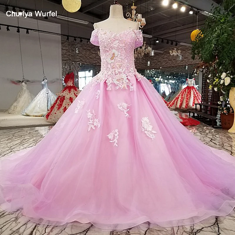 LS83219 lila baljurk shiny avondjurk met glitter off schouder sweetheart meisjes voor party met trein als foto's 2018 LS83219 lila baljurk shiny avondjurk met glitter off schouder sweetheart meisjes voor party met trein als foto's 2018