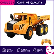 CONUSEA 1:16 RC camion Dumper Caterpillar tracteur modèle ingénierie voiture pelle 2.4GHz radiocommandé voiture jouets pour garçons