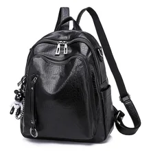 Рюкзак женский стиль корейский стиль Мода Универсальный ruan pi bao модная сумка через плечо для путешествий двойного назначения женская спина