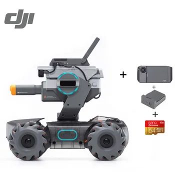 DJI RoboMaster S1 es un robot Educativo inteligente, coche de juguete inteligente con control remoto, tanque de robótica, regalo para niños, nuevo