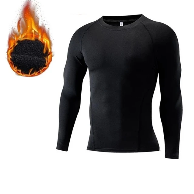Thermal Underwear Men Winter Inner Wear Clothes Thermo Pajamas Tight  Elastic Fitness Base Layer - AliExpress