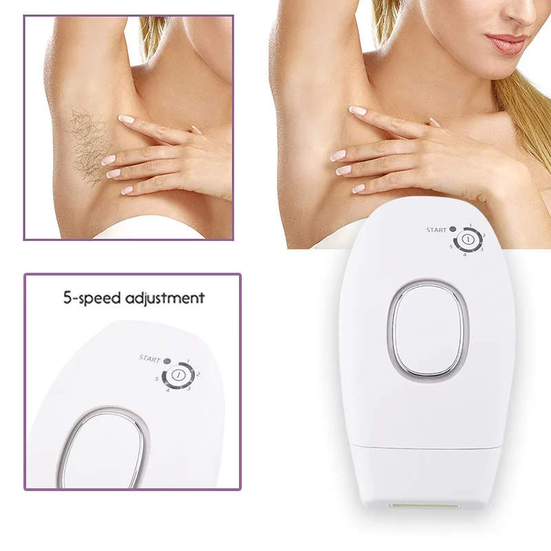 

IPL Laser Epilator Professional Mini Hair Removal Machine Bikini Underarm Legs Painless Hair Remover 300000 flash Beauty Device