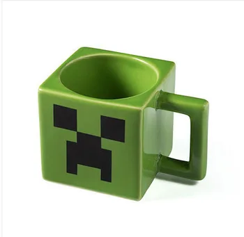 

Minecraft Lawn Cup TNT Cup Coolie Afraid Water Cup Environmentally Friendly Ceramic Mug Cover gift for children adult