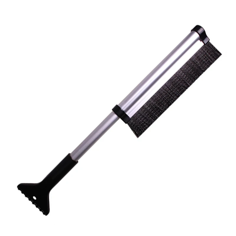 A5KC Outdoor Aluminum Telescopic Snow Brush Ice Shovel Removal Tool Winter Car Defrosting Deicing Scraper | Спорт и развлечения