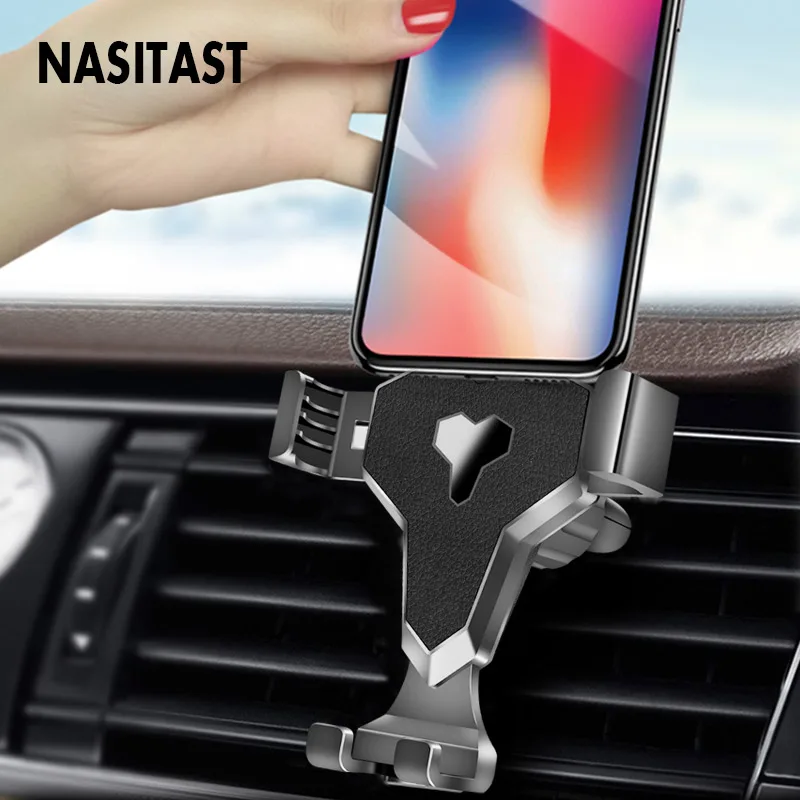 Автомобильный держатель для мобильного телефона в автомобиле, 360 вращающийся стенд, крепление на вентиляционное отверстие, зажим, держатель для смартфона для Iphone 11