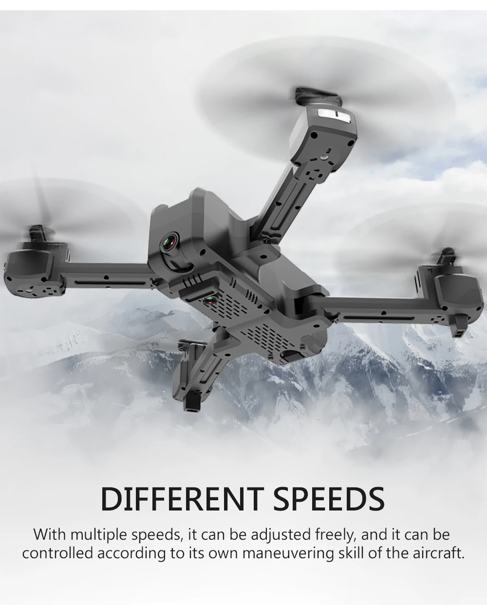 Радиоуправляемый Дрон KF607 с 4K HD двойной камерой оптический поток селфи Квадрокоптер складной мини дроны VS Z5 XS812 E58 Дрон игрушка подарок