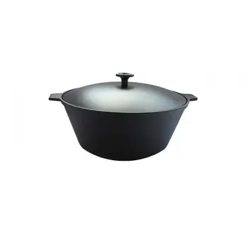 

Pan Камская tableware, 4 L, with cover