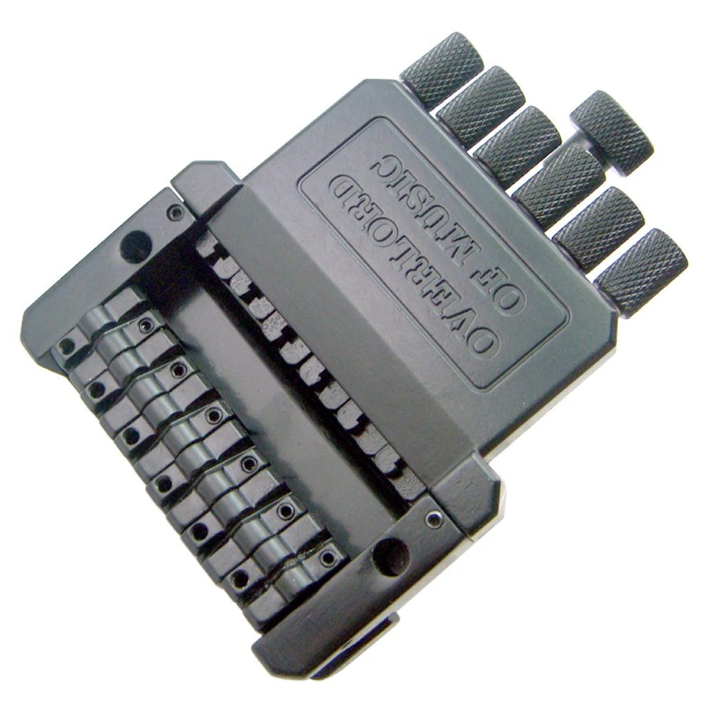 

Set of 6 String Headless Bridge Tailpiece Electric Guitar Accessories