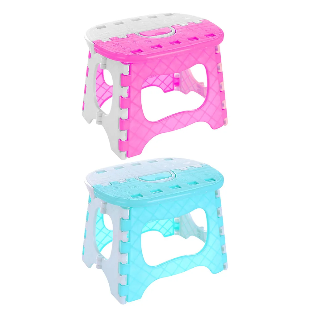 

Multi Purpose Folding Step Stool Household Space Saving Storage Foldable Chair for Kids Use Camping Outdoor Stool