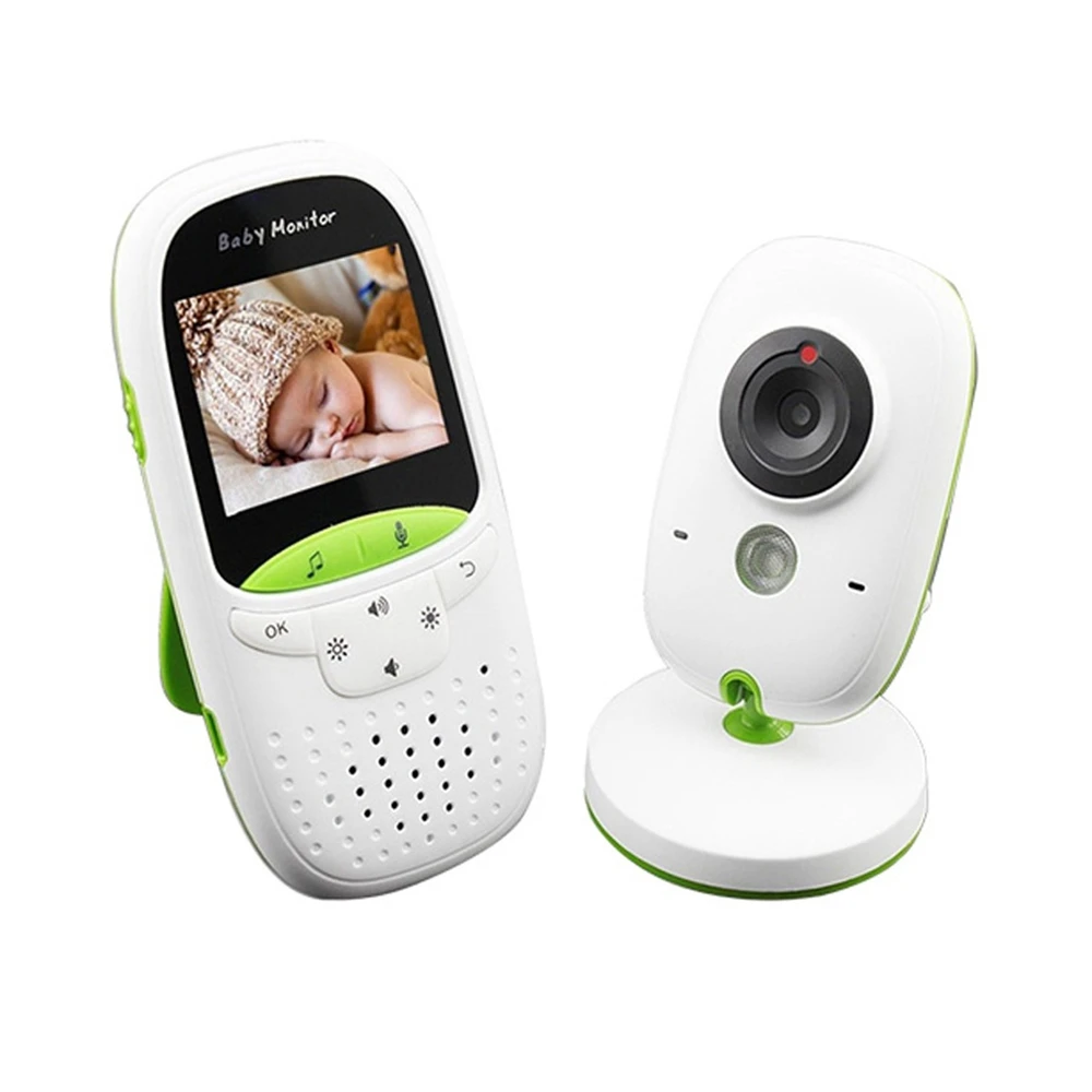 

Wireless Video Baby Monitor 2.0 Inch Nanny Camera 2 Way Talk Night Vision IR LED Temperature Monitor Infant Baby Sleep Cam VB602